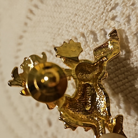 Vintage set Reindeer and Wheelbarrow of Hearts - Picture 4 of 11